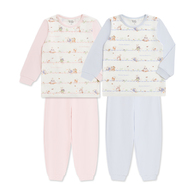 春日比得圓領冷氣衫套裝 (冰紗布)