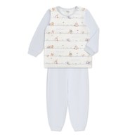 春日比得圓領冷氣衫套裝 (冰紗布)