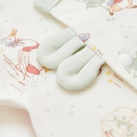 萌兔森林肚衣蝴蝶兔裝 (美麗諾羊毛)