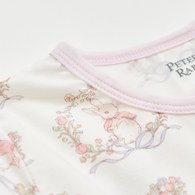 花漾兔長袖圓領套裝 (美麗諾羊毛)
