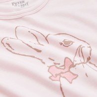 花漾兔長袖圓領衫 (美麗諾羊毛)
