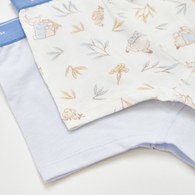 松果比得男平口褲-2入 (鋅纖維布)