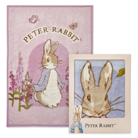 恬雅比得兔幼兒毛毯/蓋毯禮盒 100x140cm