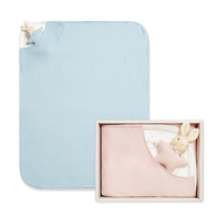 比得兔天絲泡泡紗四季被禮盒 70x90cm (被子+安撫玩偶)