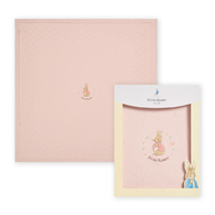 悅讀比得兔洞洞棉毯禮盒 90 x 90cm