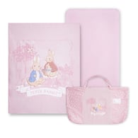 悅讀比得兔床邊床三件式床組/床寢組 (被子、床包、提袋)+比得兔立體透氣床邊床墊 52×89×2.5cm