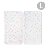 悅讀比得兔床包-L 65×120cm+床墊包覆13cm