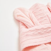 四季比得兔 針織連帽披風2件組禮盒(披風+手搖鈴)