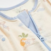 雲朵比得蝶型成長包巾 (熱感極潤纖維布)