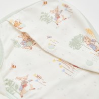 萌兔森林蝶型成長包巾 (美麗諾羊毛布)