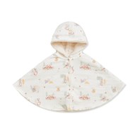 萌兔森林條紋雙面穿披風
