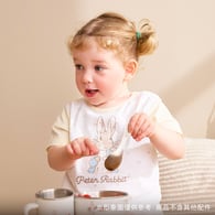 比得兔抗菌不鏽鋼好握匙