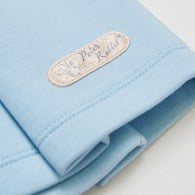 經典比得女空氣布藍色褲裙