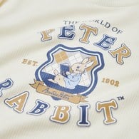 學院比得男經典奶白色高領衫
