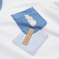 清新比得層次拼接口袋上衣 (吸濕排汗+抗UV)