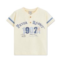 清新比得經典LOGO鈕扣領上衣