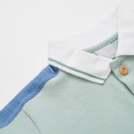 清新比得刺繡燙貼POLO衫