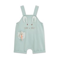 清新比得造型兔耳朵吊帶褲