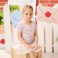 甜心比得蝴蝶結抽繩上衣