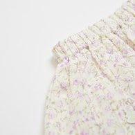 甜心比得紫碎花層次褲裙