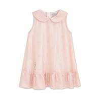 甜心比得造型立體花翻領洋裝