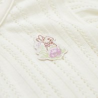 甜心比得簍空針織蕾絲下擺外套