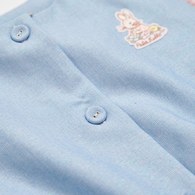 小香兔蕾絲滾邊開襟背心