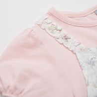 花語比得花瓣刺繡假兩件上衣 (吸濕排汗+抗UV)