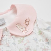 花語比得花瓣領刺繡洋裝