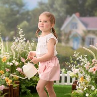 花語比得造型側蝴蝶結褲裙