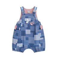 帥氣比得造型兔口袋吊帶褲