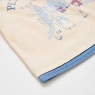 帥氣比得英倫插畫短袖T恤