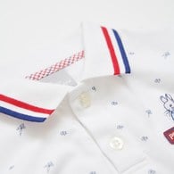 帥氣比得休閒風三色刺繡POLO衫 (吸濕排汗+抗UV)