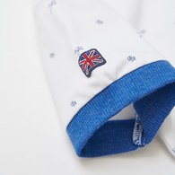 帥氣比得休閒風三色刺繡POLO衫 (吸濕排汗+抗UV)