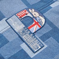 帥氣比得拼接丹寧背心外套