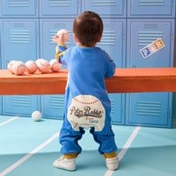 運動比得棒球萌感長袖兔裝