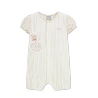 甜心比得紫碎花短袖兔裝