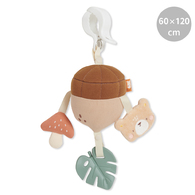 有機棉多功能吊掛安撫玩具(栗子熊)