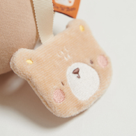 有機棉多功能吊掛安撫玩具(栗子熊)