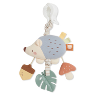 有機棉多功能吊掛抖抖安撫玩具(刺蝟)