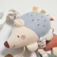 有機棉多功能吊掛抖抖安撫玩具(刺蝟)