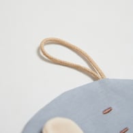 有機棉標籤安撫巾(刺蝟)