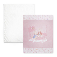 特級手工蠶絲被胎+悅讀比得兔冬夏兩用被 105x135cm