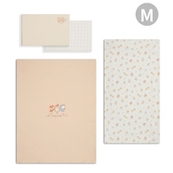 有機棉四件式床組/寢具組-M