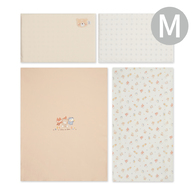 有機棉四件式床組/寢具組-M