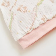花野之間嬰兒帽 (天絲抽針條紋布)