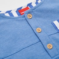 柏靈頓之旅拼接手繪風上衣