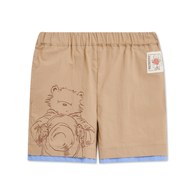 柏靈頓之旅手繪風休閒短褲