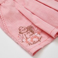 柏靈頓之旅刺繡百褶褲裙