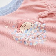 學園甜心綁帶蝴蝶結圓領長袖上衣